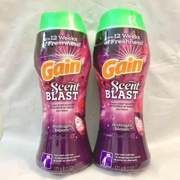 Gain Other 2x Gain Scent Blast Inwash Scent Booster Midnight Bloom